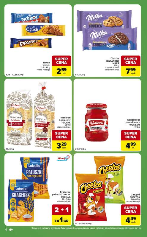 Carrefour Express - gazetka promocyjna Gazetka Express od wtorku 11.08 do poniedziałku 17.08 - strona 4