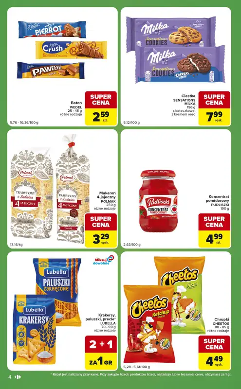 Carrefour Express - gazetka promocyjna Gazetka Express od wtorku 11.08 do poniedziałku 17.08 - strona 4