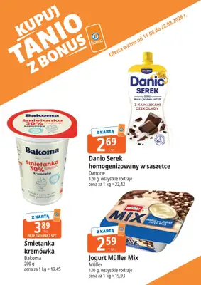 Leclerc - gazetka promocyjna Kupuj tanio z bonus od wtorku 11.08 do soboty 22.08 - strona 8