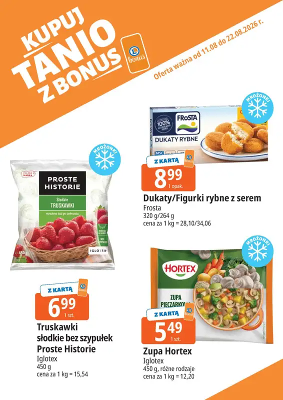 Leclerc - gazetka promocyjna Kupuj tanio z bonus od wtorku 11.08 do soboty 22.08 - strona 5