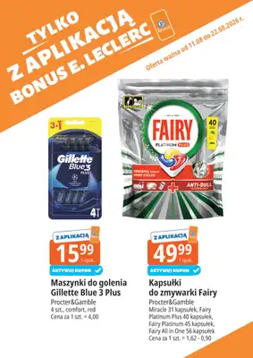 Leclerc - gazetka promocyjna Kupuj tanio z bonus od wtorku 11.08 do soboty 22.08 - strona 19