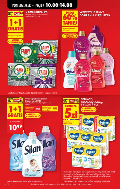 Biedronka - gazetka promocyjna Od poniedziałku od poniedziałku 10.08 do soboty 15.08 - strona 22