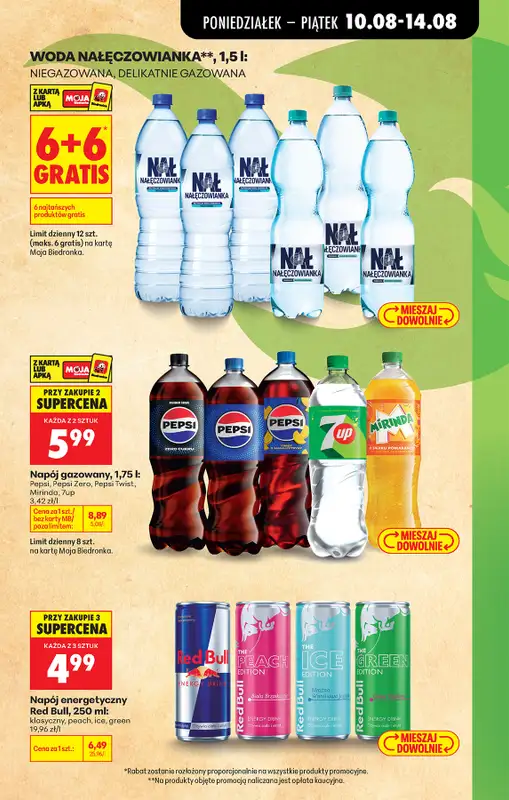 Biedronka - gazetka promocyjna Od poniedziałku od poniedziałku 10.08 do soboty 15.08 - strona 13