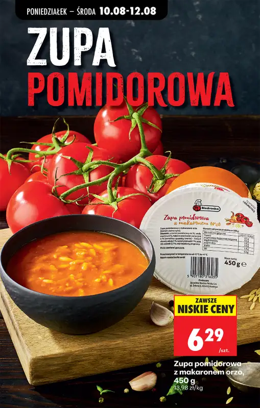 Biedronka - gazetka promocyjna Od poniedziałku od poniedziałku 10.08 do soboty 15.08 - strona 34