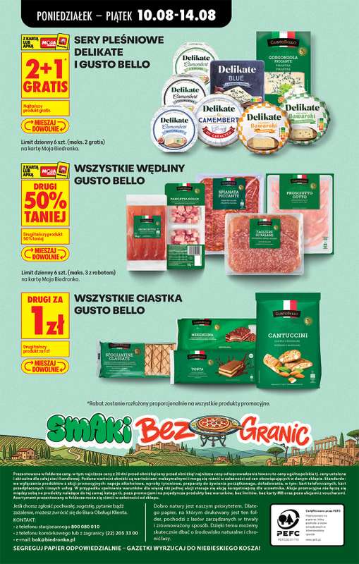 Biedronka - gazetka promocyjna Od poniedziałku od poniedziałku 10.08 do soboty 15.08 - strona 89