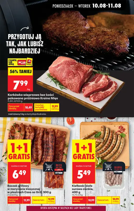 Biedronka - gazetka promocyjna Od poniedziałku od poniedziałku 10.08 do soboty 15.08 - strona 7