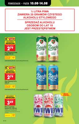 Biedronka - gazetka promocyjna Od poniedziałku od poniedziałku 10.08 do soboty 15.08 - strona 16