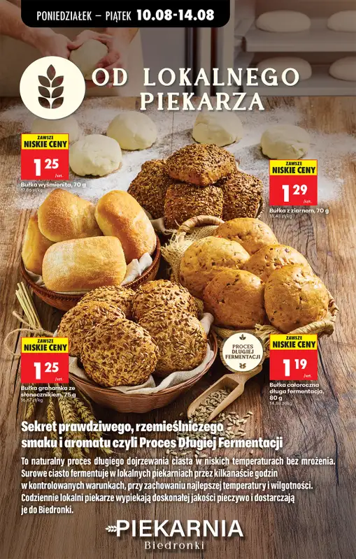 Biedronka - gazetka promocyjna Od poniedziałku od poniedziałku 10.08 do soboty 15.08 - strona 44