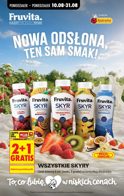 Biedronka - gazetka promocyjna Od poniedziałku od poniedziałku 10.08 do soboty 15.08 - strona 52