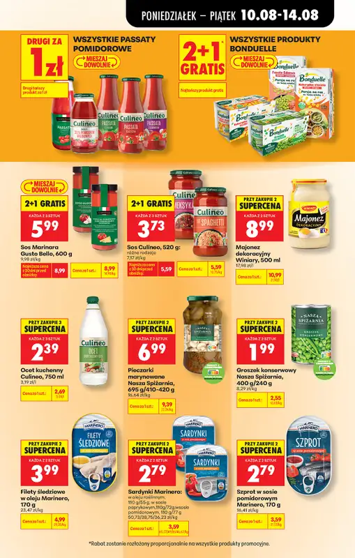 Biedronka - gazetka promocyjna Od poniedziałku od poniedziałku 10.08 do soboty 15.08 - strona 61