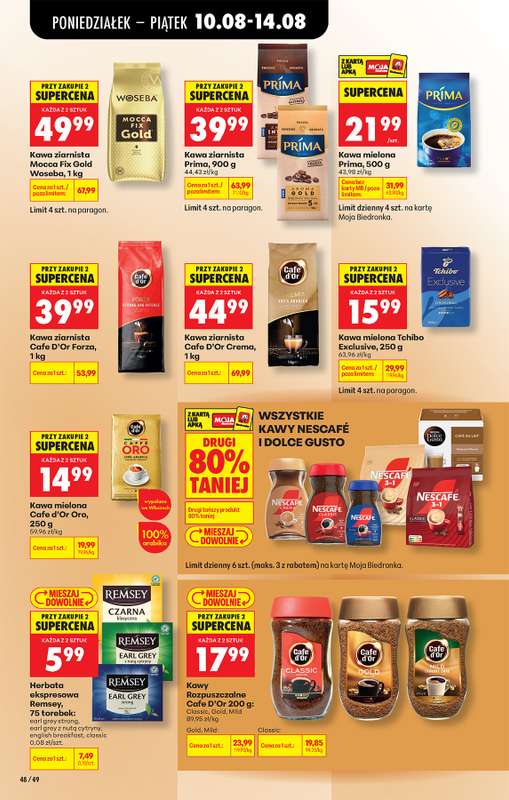 Biedronka - gazetka promocyjna Od poniedziałku od poniedziałku 10.08 do soboty 15.08 - strona 68