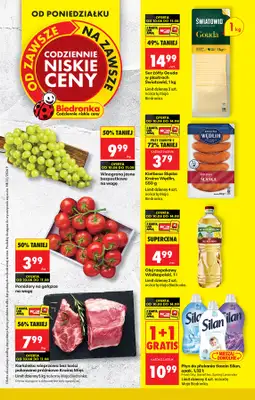 Biedronka - gazetka promocyjna Od poniedziałku od poniedziałku 10.08 do soboty 15.08