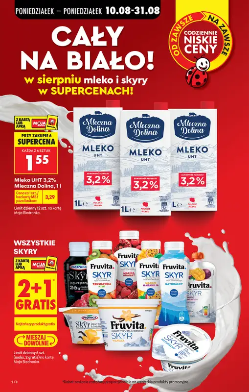 Biedronka - gazetka promocyjna Od poniedziałku, Z ladą tradycyjną   - strona 2