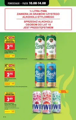Biedronka - gazetka promocyjna Od poniedziałku, Z ladą tradycyjną od poniedziałku 10.08 do soboty 15.08 - strona 16