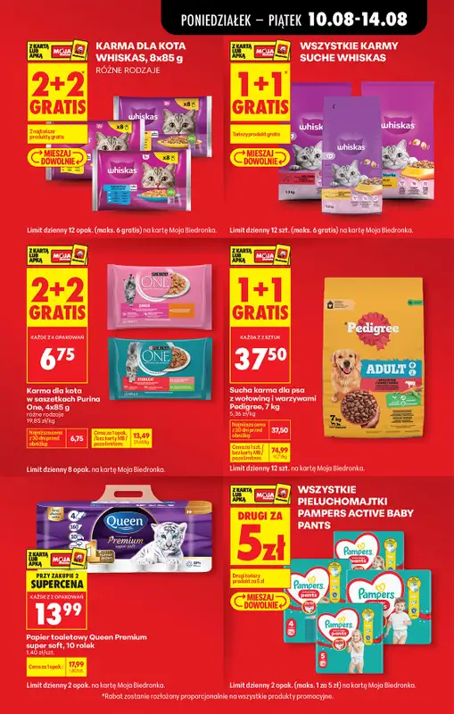 Biedronka - gazetka promocyjna Od poniedziałku, Z ladą tradycyjną od poniedziałku 10.08 do soboty 15.08 - strona 23