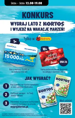 Biedronka - gazetka promocyjna Od poniedziałku, Z ladą tradycyjną od poniedziałku 10.08 do soboty 15.08 - strona 57
