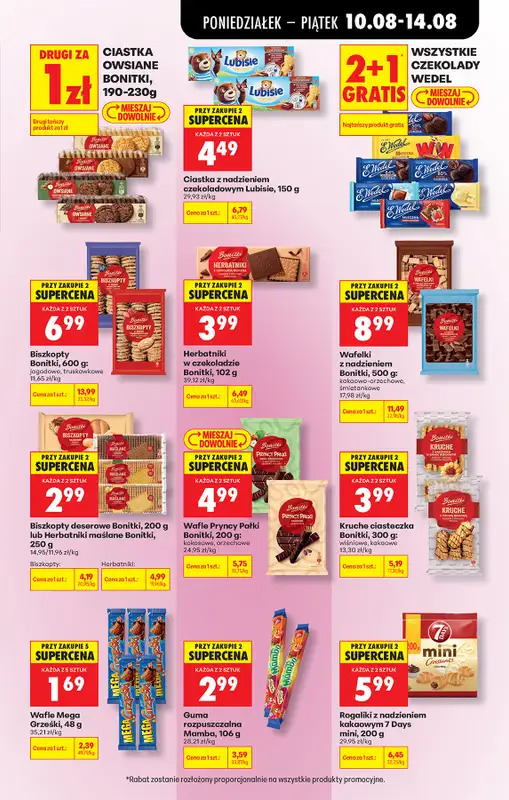 Biedronka - gazetka promocyjna Od poniedziałku, Z ladą tradycyjną od poniedziałku 10.08 do soboty 15.08 - strona 65