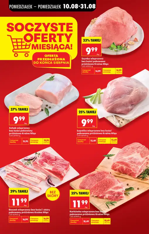 Biedronka - gazetka promocyjna Od poniedziałku, Z ladą tradycyjną od poniedziałku 10.08 do soboty 15.08 - strona 35