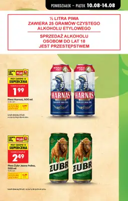Biedronka - gazetka promocyjna Od poniedziałku, Z ladą tradycyjną od poniedziałku 10.08 do soboty 15.08 - strona 17