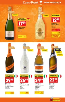 Biedronka - gazetka promocyjna Czas na Toast! od poniedziałku 10.08 do soboty 22.08 - strona 5