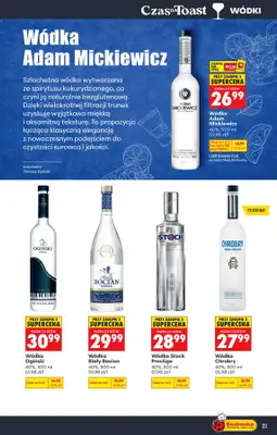 Biedronka - gazetka promocyjna Czas na Toast! od poniedziałku 10.08 do soboty 22.08 - strona 23