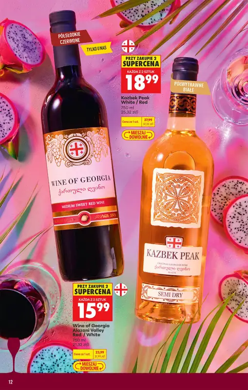 Biedronka - gazetka promocyjna Czas na Toast! od poniedziałku 10.08 do soboty 22.08 - strona 12
