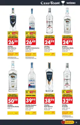 Biedronka - gazetka promocyjna Czas na Toast! od poniedziałku 10.08 do soboty 22.08 - strona 25