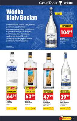 Biedronka - gazetka promocyjna Czas na Toast! od poniedziałku 10.08 do soboty 22.08 - strona 21