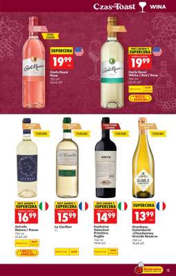 Biedronka - gazetka promocyjna Czas na Toast! od poniedziałku 10.08 do soboty 22.08 - strona 13