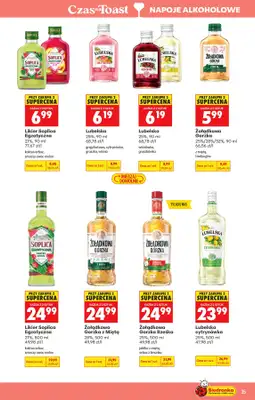 Biedronka - gazetka promocyjna Czas na Toast! od poniedziałku 10.08 do soboty 22.08 - strona 35