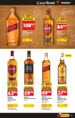 Biedronka - gazetka promocyjna Czas na Toast! od poniedziałku 10.08 do soboty 22.08 - strona 29