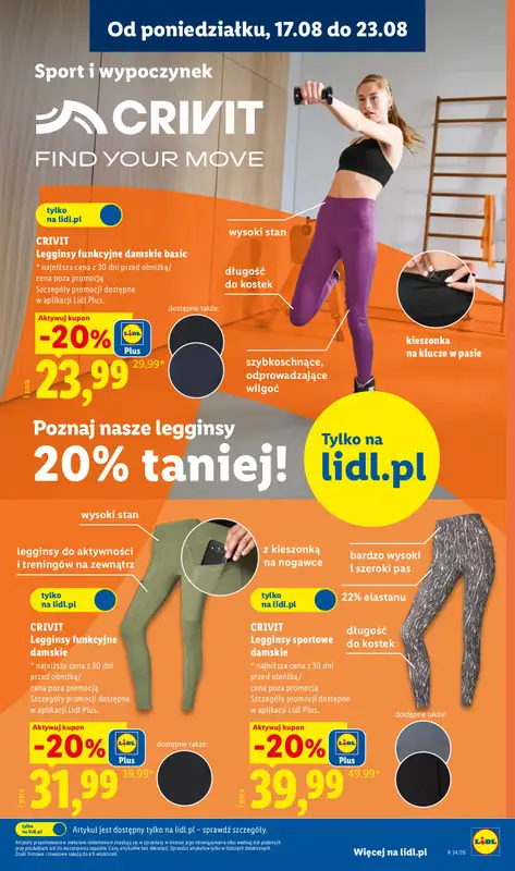 Lidl - gazetka promocyjna Katalog od poniedziałku 17.08 do soboty 22.08 - strona 19