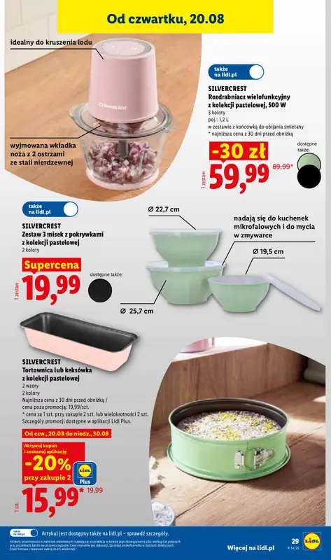 Lidl - gazetka promocyjna Katalog od poniedziałku 17.08 do soboty 22.08 - strona 41