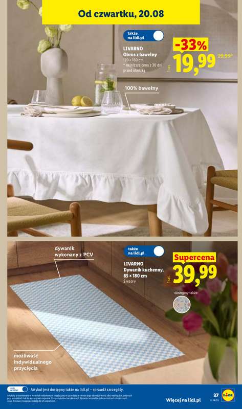 Lidl - gazetka promocyjna Katalog od poniedziałku 17.08 do soboty 22.08 - strona 49