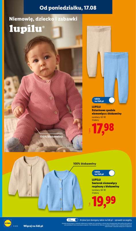 Lidl - gazetka promocyjna Katalog od poniedziałku 17.08 do soboty 22.08 - strona 16