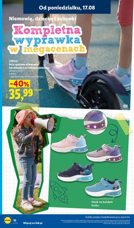 Lidl - gazetka promocyjna Katalog od poniedziałku 17.08 do soboty 22.08 - strona 10