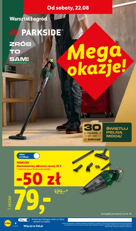 Lidl - gazetka promocyjna Katalog od poniedziałku 17.08 do soboty 22.08 - strona 4