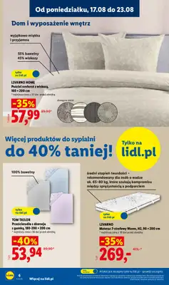 Lidl - gazetka promocyjna Katalog od poniedziałku 17.08 do soboty 22.08 - strona 6