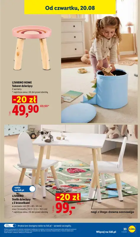 Lidl - gazetka promocyjna Katalog od poniedziałku 17.08 do soboty 22.08 - strona 45