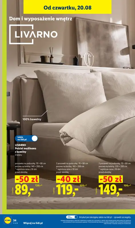 Lidl - gazetka promocyjna Katalog od poniedziałku 17.08 do soboty 22.08 - strona 46