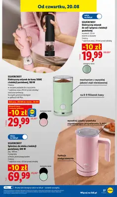 Lidl - gazetka promocyjna Katalog od poniedziałku 17.08 do soboty 22.08 - strona 39