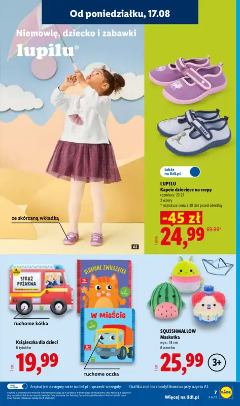 Lidl - gazetka promocyjna Katalog od poniedziałku 17.08 do soboty 22.08 - strona 7
