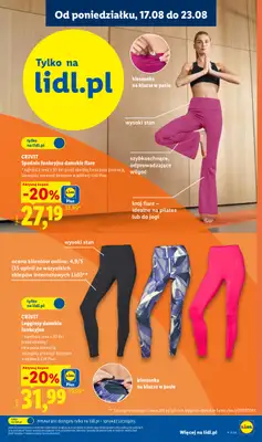 Lidl - gazetka promocyjna Katalog od poniedziałku 17.08 do soboty 22.08 - strona 21