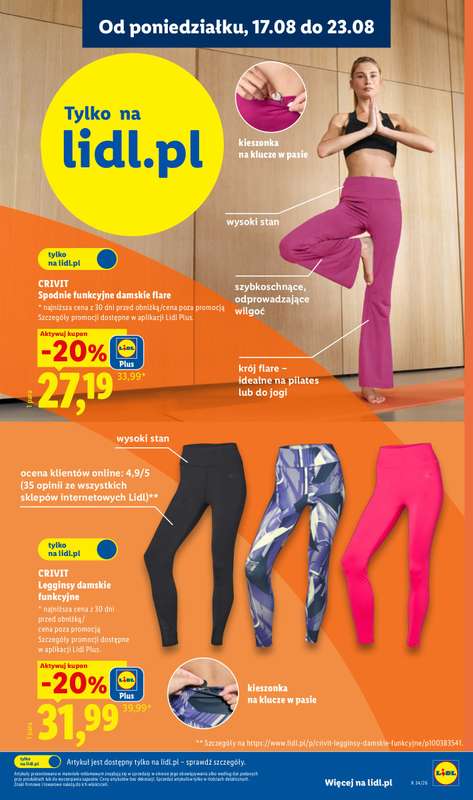 Lidl - gazetka promocyjna Katalog od poniedziałku 17.08 do soboty 22.08 - strona 21