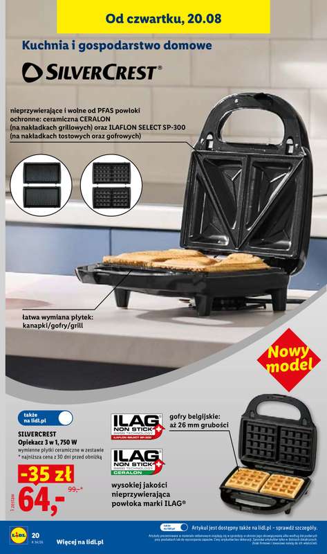 Lidl - gazetka promocyjna Katalog od poniedziałku 17.08 do soboty 22.08 - strona 32