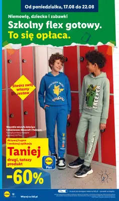 Lidl - gazetka promocyjna Katalog od poniedziałku 17.08 do soboty 22.08 - strona 12
