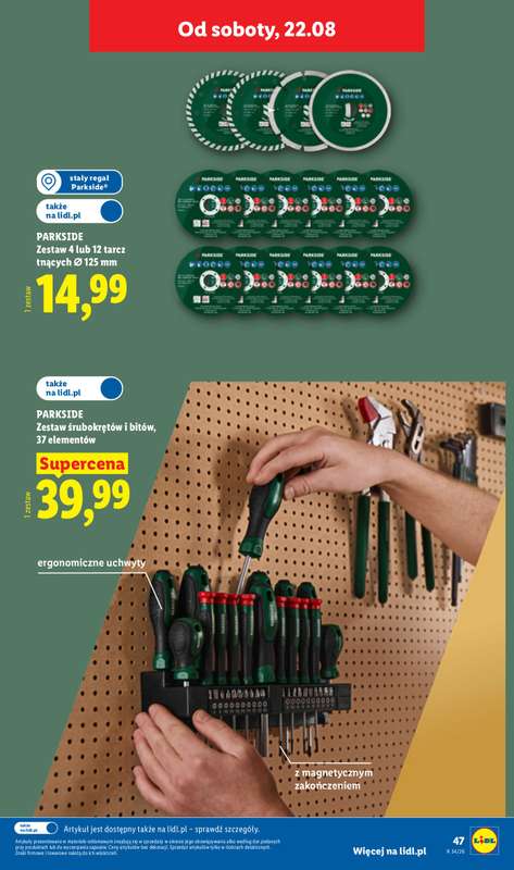 Lidl - gazetka promocyjna Katalog od poniedziałku 17.08 do soboty 22.08 - strona 59