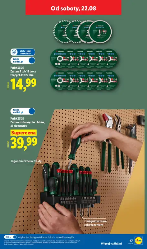 Lidl - gazetka promocyjna Katalog od poniedziałku 17.08 do soboty 22.08 - strona 59