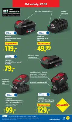 Lidl - gazetka promocyjna Katalog od poniedziałku 17.08 do soboty 22.08 - strona 51