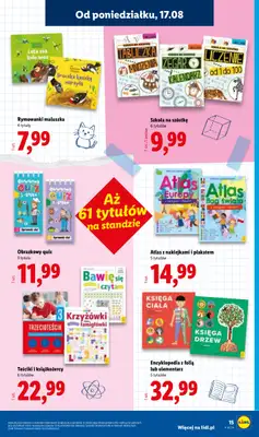 Lidl - gazetka promocyjna Katalog od poniedziałku 17.08 do soboty 22.08 - strona 15